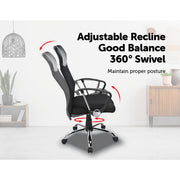 Ergonomic Mesh PU Leather Executive Office Chair