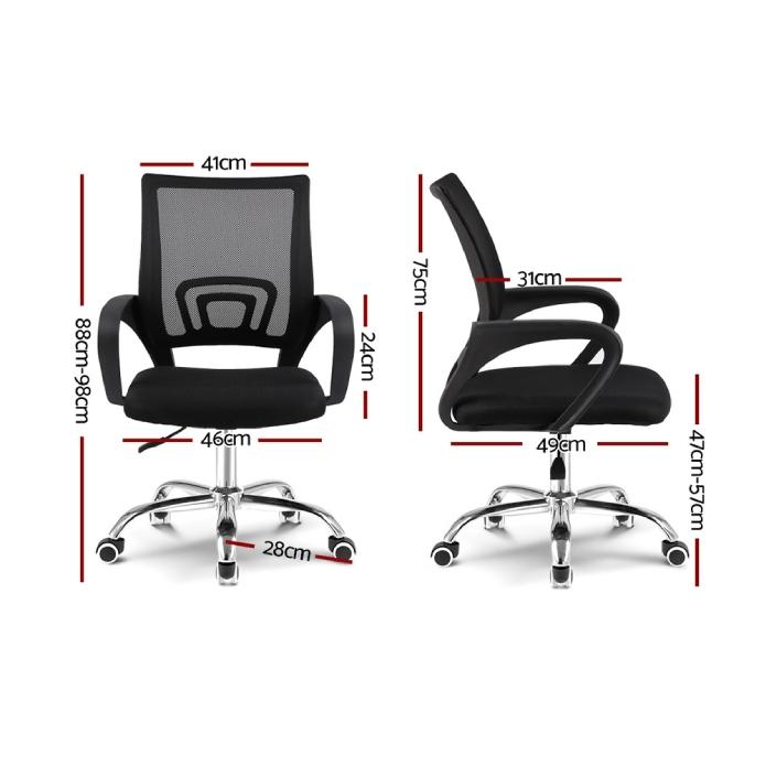 Artiss Office Chair Gaming Chair Computer Mesh Chairs Executive Mid Back