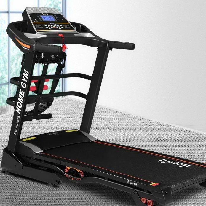 Everfit Electric Treadmill 18kmh 3.5hp Auto Incline Home Gym Exercise Machine