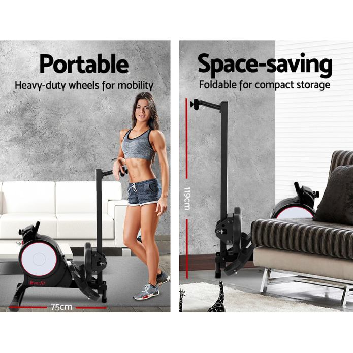 portable Everfit Magnetic Rowing Machine