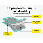 Everfit Gofun Inflatable Air Track Mat With Pump Tumbling Gymnastics