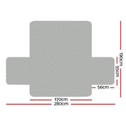 Artiss Sofa Cover Quilted Couch Covers Lounge Protector Slipcovers 3 Seater