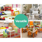 Keezi 5 Tiers Kids Bookshelf Magazine Shelf Rack Organiser Bookcase Display