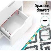 Artiss TV Cabinet Entertainment Unit Stand Wooden Scandinavian 120cm White