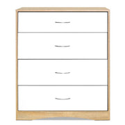 Artiss Chest of Drawers Tallboy Dresser Table Bedroom Storage White Wood Cabinet