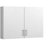 Cefito Wall Cabinet Storage Bathroom Kitchen Bedroom Cupboard Organiser White