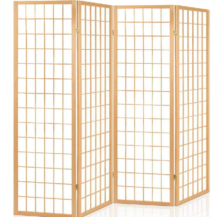 Artiss 4 Panel Wooden Room Divider