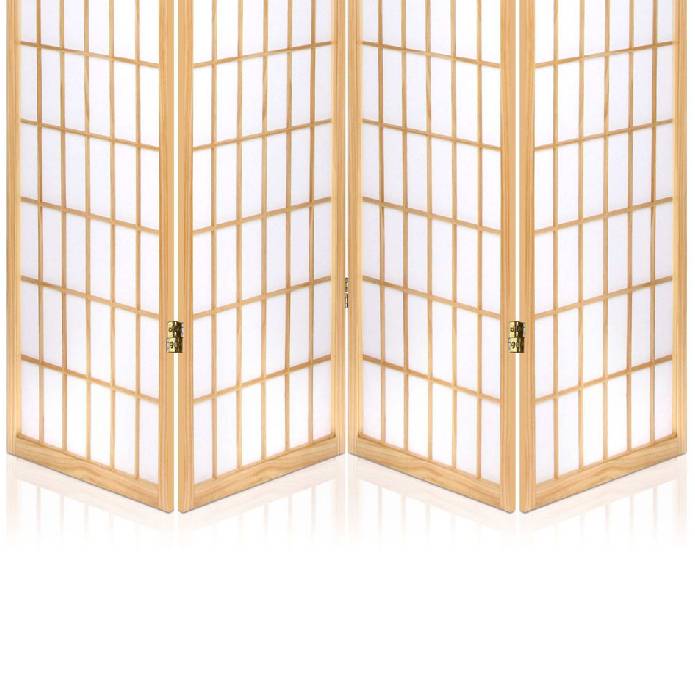 Artiss 4 Panel Wooden Room Divider