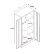 Rapidline GO Heavy Duty Wardrobe Unit