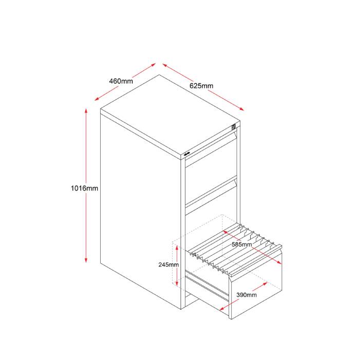 Rapidline GO Vertical Filing Cabinets