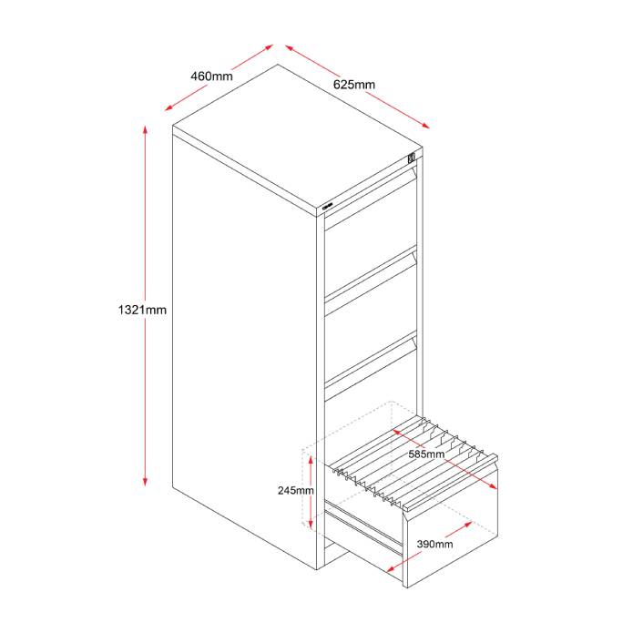 Rapidline GO Vertical Filing Cabinets