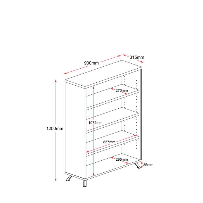 Rapidline Infinity Bookcase