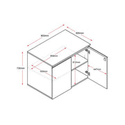 Rapidline Infinity Swing Door Cupboards