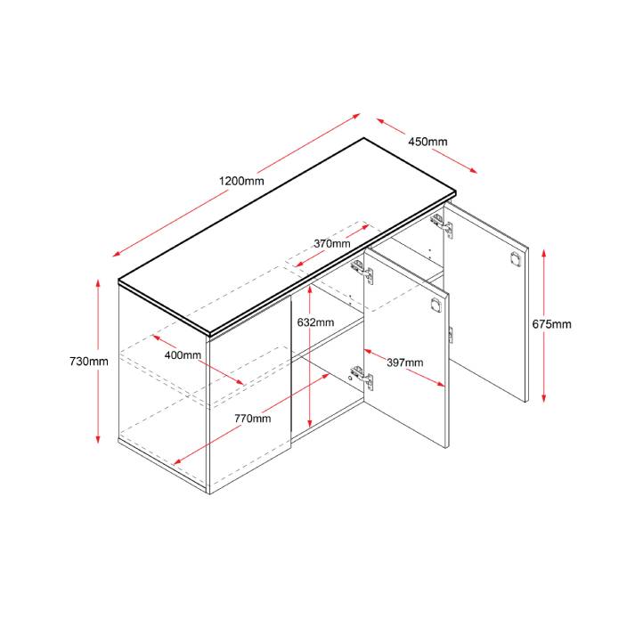 Rapidline Infinity Swing Door Cupboards