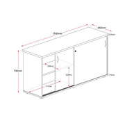 Rapidline Sliding Door Credenza