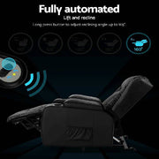 Artiss Electric Recliner Chair Lift Heated Massage Chairs Fabric Lounge Sofa