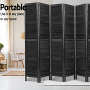 Artiss 6 Panel Room Divider Privacy Screen Foldable Wood Stand