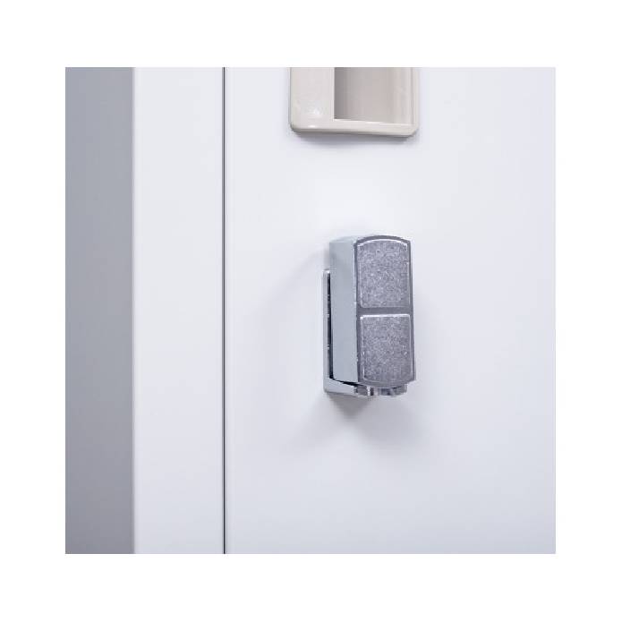 Padlock-Operated Lock With Doors Office Gym Shed Clothing Locker Cabinet
