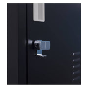 Padlock-Operated Lock With Doors Office Gym Shed Clothing Locker Cabinet