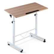 Portable Mobile Laptop Computer Desk With Height Adjustable Stand