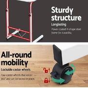 Mobile Twin Laptop Study Desk