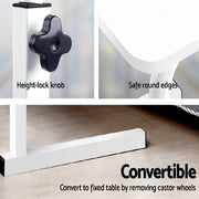 Mobile Twin Laptop Study Desk