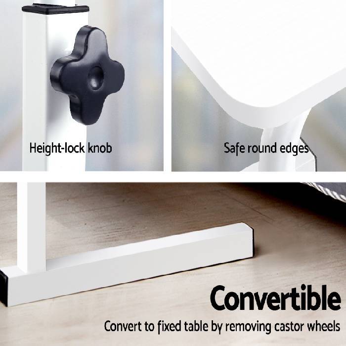 Mobile Twin Laptop Study Desk