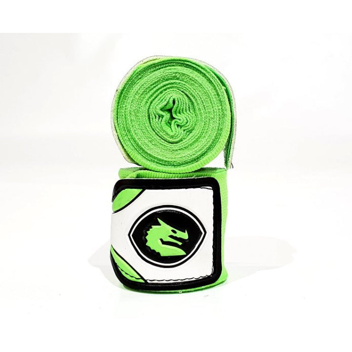 Morgan Mexico Elastic Short Boxing Hand Wraps - 108Inch (Pair) 2.75M LONG Green