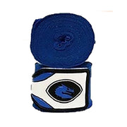 Morgan Mexico Elastic Short Boxing Hand Wraps - 108Inch (Pair) 4M LONG Blue