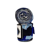 Morgan Camo Elastic Boxing Hand Wraps 180Inch - 4M Long (Pair) Blue