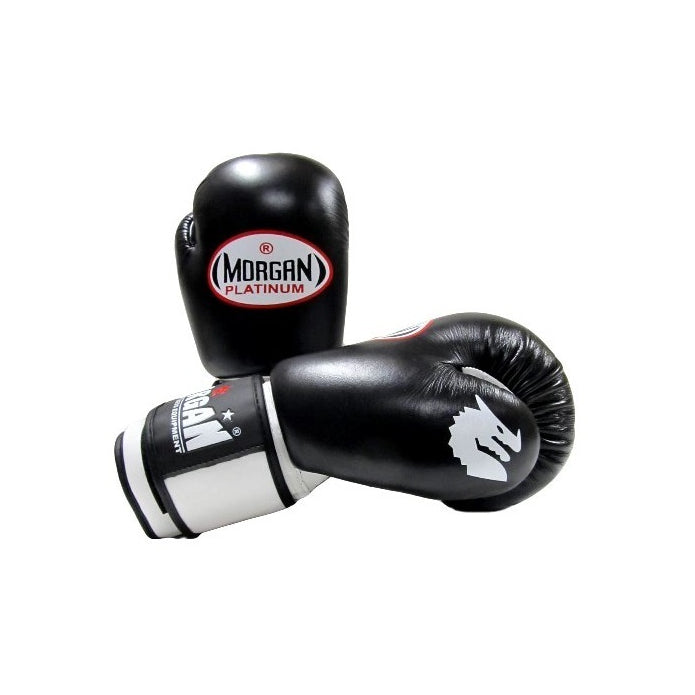 Morgan V2 Platinum Leather Sparring Gloves (10-12-14-16oz)
