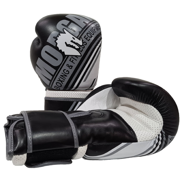 Black Leather Boxing Gloves