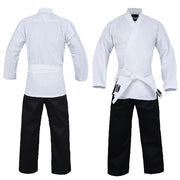 Dragon Karate Salt & Pepper Uniform (8Oz)
