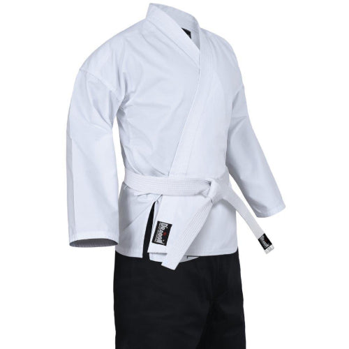 Dragon Karate Salt & Pepper Uniform (8Oz)