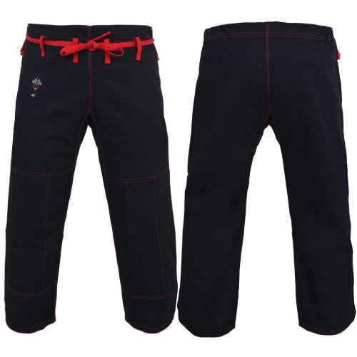 Dragon Fight Wear Competition Bjj Pants Black
