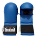 Blue karate gloves