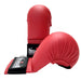 Red Wf style karate gloves