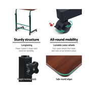 Mobile Twin Laptop Study Desk