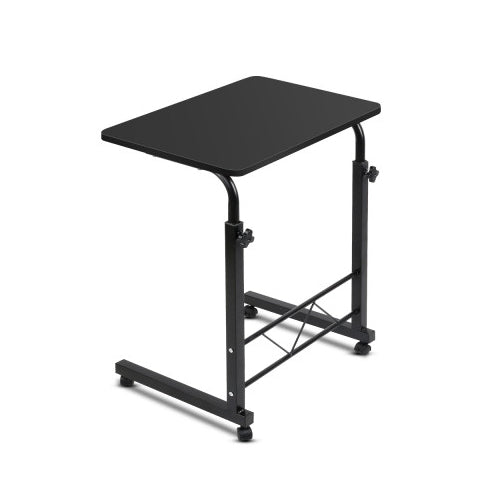 Mobile Twin Laptop Study Desk Black