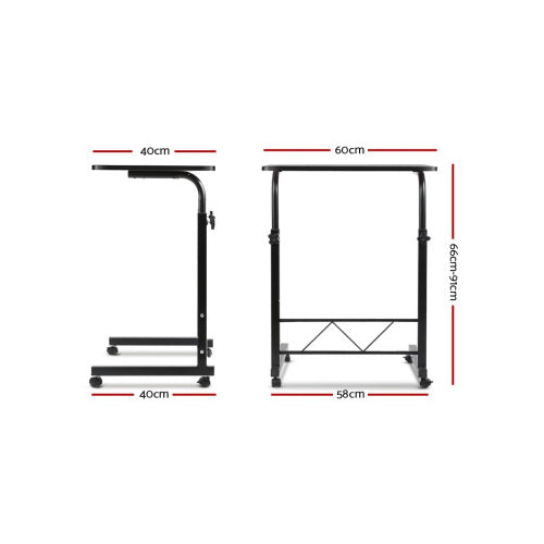 Mobile Twin Laptop Study Desk