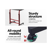 Mobile Twin Laptop Study Desk
