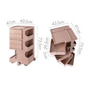 ArtissIn Bedside Table Side Tables Nightstand Organizer Replica Boby Trolley 5Tier
