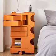 ArtissIn Bedside Table Side Tables Nightstand Organizer Replica Boby Trolley 5Tier