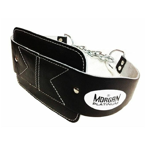 Morgan 'Platinum' Leather Dipping Weight Belt