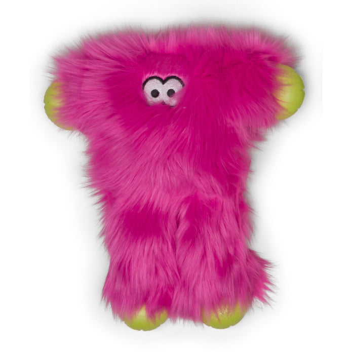 Pink peet Rowdie Tough Plush Dog Toy