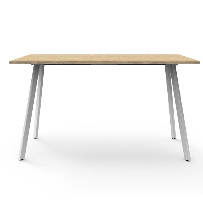 Rapidline Eternity High Bar Table Natural Oak White