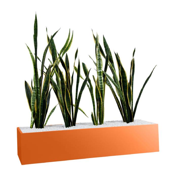 Statewide 1200mm Wide Planter Boxes – to suit Tambours or Standalone Orange