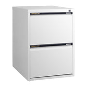 Statewide Mobile Pedestals 2 File Drawer - 675h x 467w x 610d White Birch