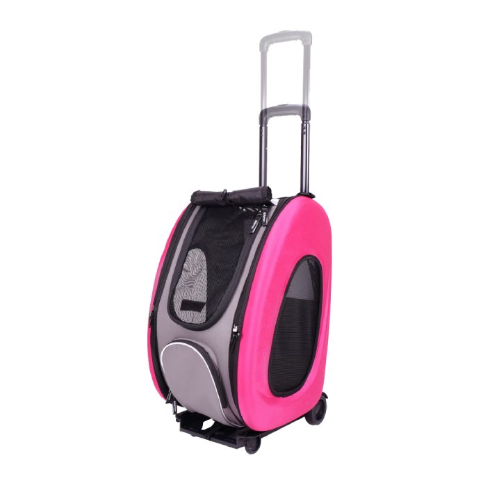 pink color pet stroller