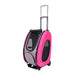 pink color pet stroller